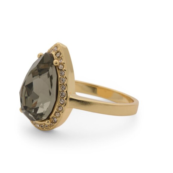 GORJANA Gold Lexi Pear Cocktail Ring - Picture 1 of 2